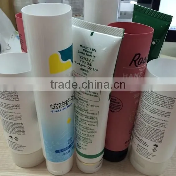 Flat Plastic Laminated Tubes for Cosmetic,plastic BB Cream Tube photo-2