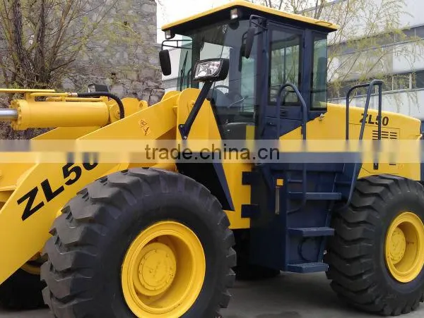 Small Wheel Loader ZL50 /(5000kg+3m3+Weichai Engine+ ZL50 Transmission) photo-6