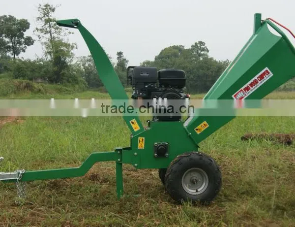 Self Power Wood Chipper Shredder, Robust Petrol Power Wood Chipper, Engine Selectable photo-4
