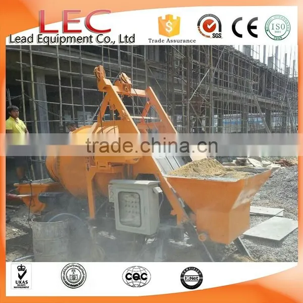 JBT30 P1 Trailer Hydraulic Concrete Pump With Mixer photo-5