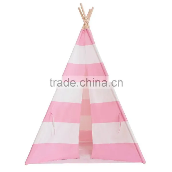 High-quality OEM Promotional Cotton Canvas Kids Room Teepee Indian Tent Tepee Tipi Wholesale photo-3
