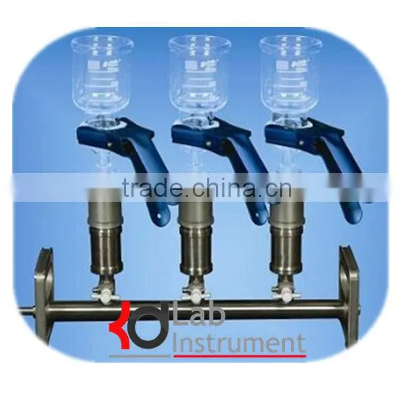 Manifolds Vacuum Filtration----Glass Funnel/ 3-branch Manifolds Vacuum Filter photo-5