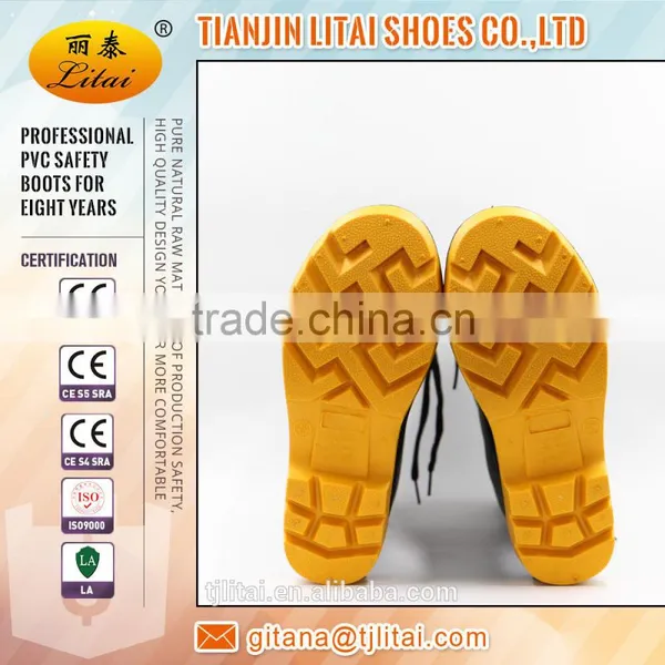 Cold -resistant Black Yellow Safety Boots,Winter Work Shoes photo-6