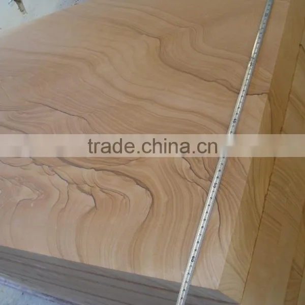 Newstar Veins Yellow Sandstone Slabs for Sale photo-2