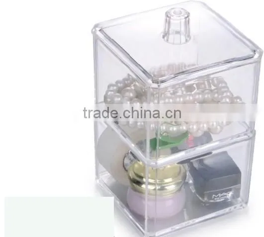 Plastic Cosmetic Organizer,acrylic Make up Organizer, Clear Cube Makeup Organizer photo-3