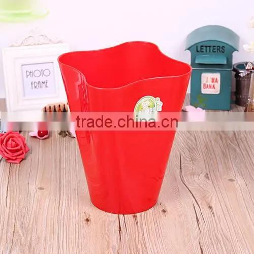 Plasitc Solid Fashion Waste Bin photo-6