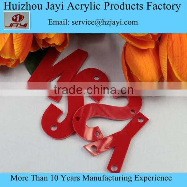 Customized Plastic Art Display 2016 New Acrylic Plexiglass 26 Letter Art Display Wholesale JYSB-16509 photo-2