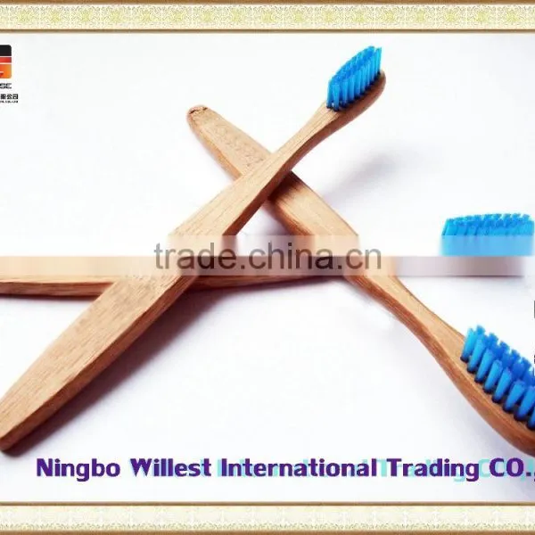 Natural Bamboo Toothbrush for Children Oral Hygiene, Home or Hotel Use Toothbrush photo-2