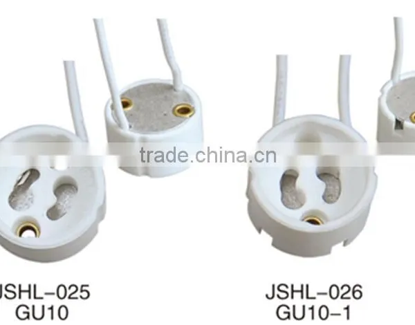 CE ROSH GU10/GZ10 Porcelain Ceramic Lampholder Factory photo-2