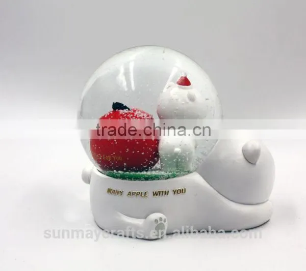 Wholesale Custom Acrylic Christmas Snow Globe for Sale photo-4
