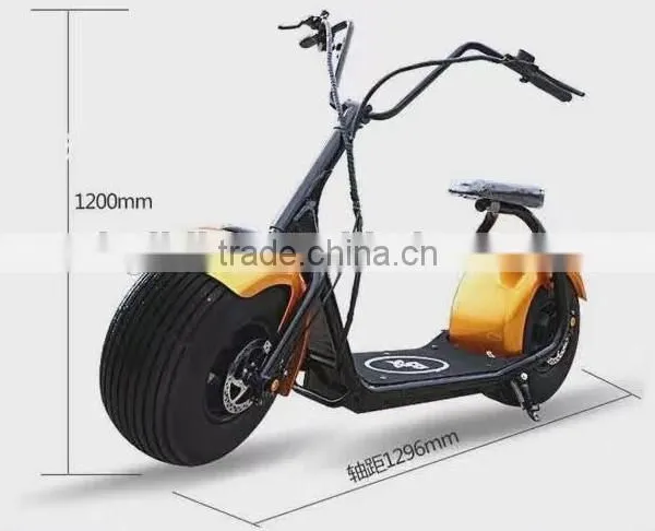 Cheap Electric Scooter City Coco Fat Tire Electric Scooter photo-6