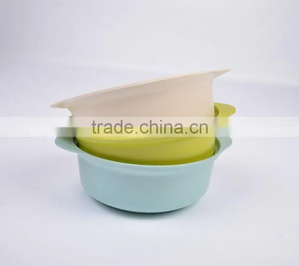 Bamboo Fiber Bowl With Small Handle photo-2