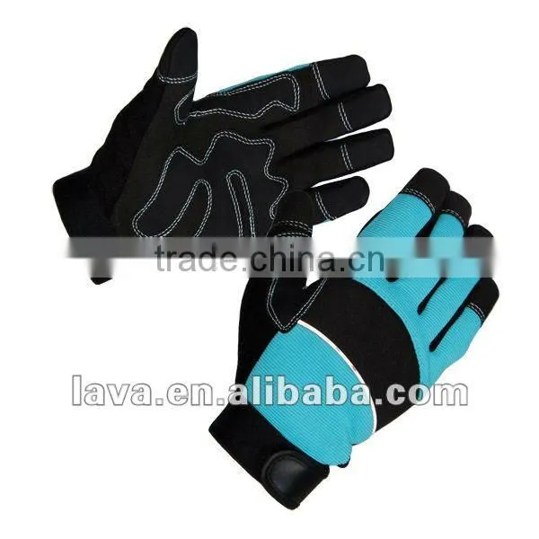 Synthetic Leather Abrasion Resistance Hand Tools Glove