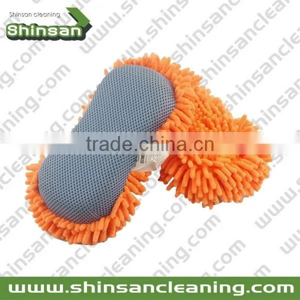 2017 Microfiber Chenille Wash Pad/chenille Wash Sponge/microfiber Sponge photo-5