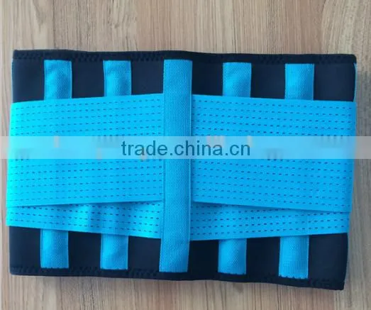 2016 Hot Selling Colorful Waist Trimmer Belt Back Support Slimming Band Waist Support photo-4