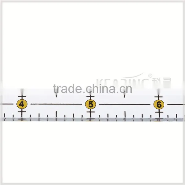 Inch Sized 12"*0.5" Plastic Quiting Ruler in Fatotry Wholesale Price #kpr12005 photo-3