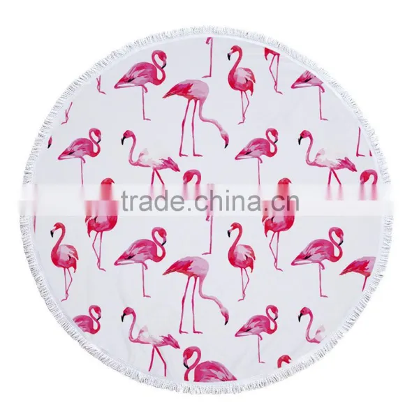 Custom Printed Good Quality Round Towel Printed Many Color Round Beach Towel photo-6
