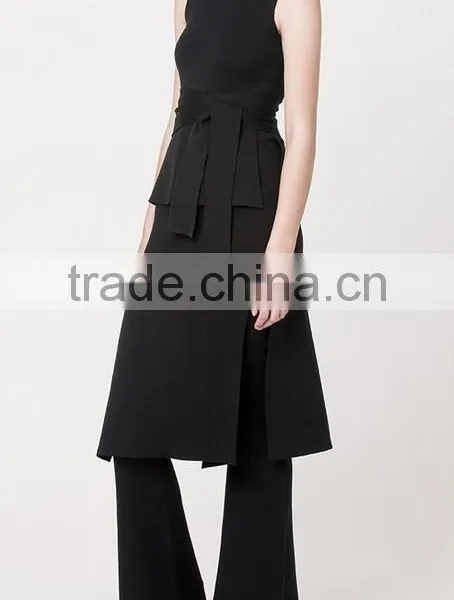 Runwaylover Europe Style 2017 Ladies Long Style Vintsge Flared Pants photo-5