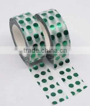 Foil Striped Washi Masking Decorative Tape photo-5