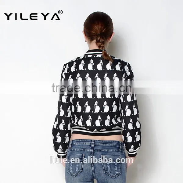 Latest Autumn Crop Style Causal Fashionable Jackets Women 2015 photo-2