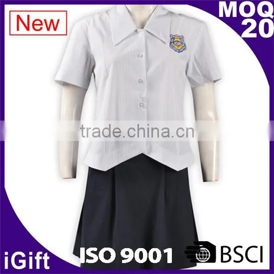 Factory Wholesale New Design Korean High School Uniforms photo-6