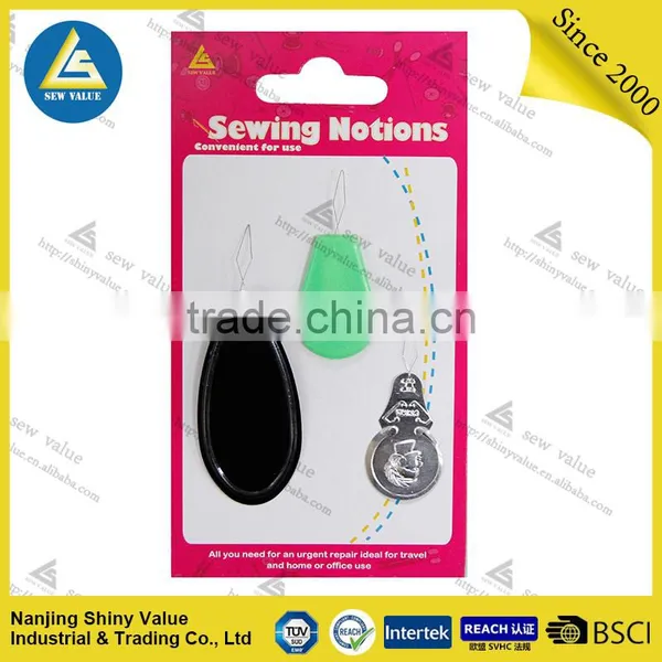 Different Material Assorted Sizes Home Use Sewing Needle Threader photo-2