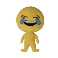 6 Style Foreign Trade New Emoji Expression Cartoon Cute Plush Doll, Creative Series QQ Pillow photo-3