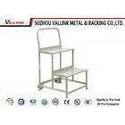 Mobile 2 Step Stool Ladder With 2 Wheels And Rigid Casters 500 x 450 x 900 mm