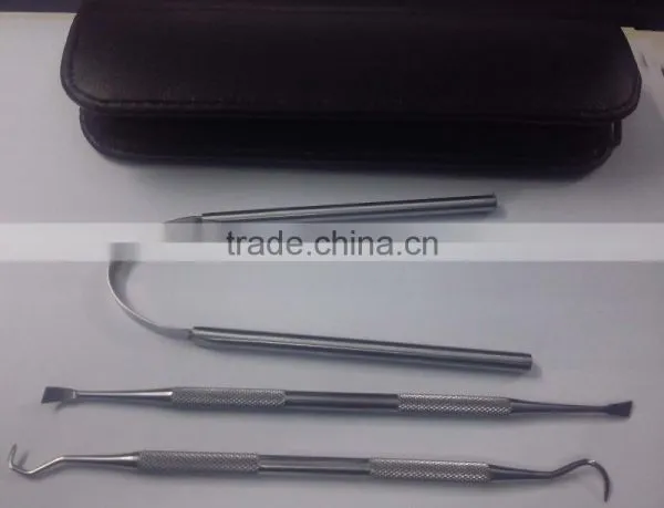 Tongue Scraper With Dental Tools Kit/ Tarter Scraper With Tongue Cleaner photo-2