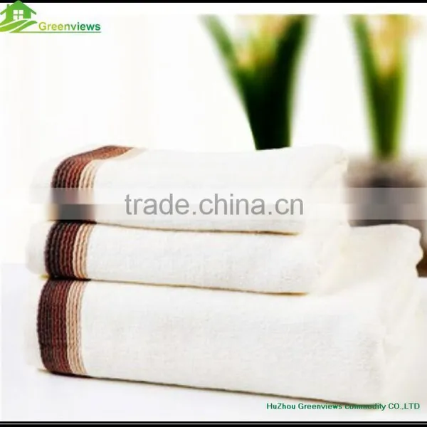 Eco-friendly Soft Bamboo Towel Set Factory Price Gift Bamboo Fiber Towel Set With Customized Logo Bamboo Towel Set