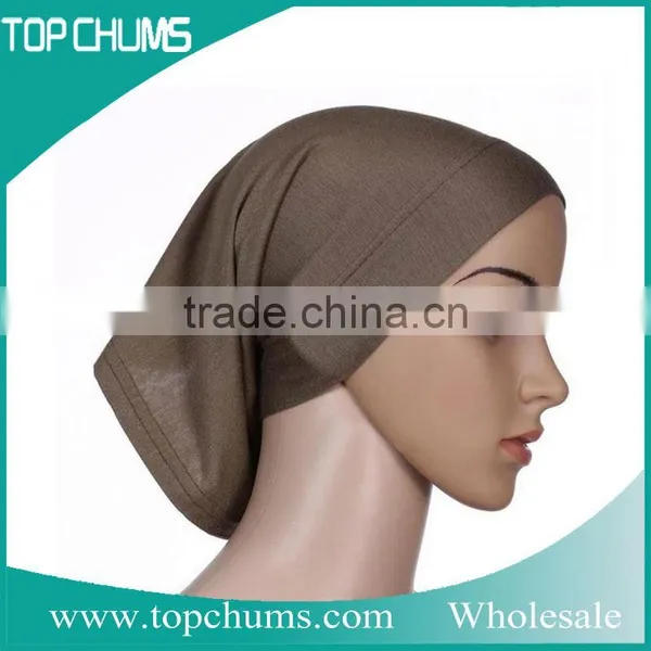 Popular Series Cheap Women Plain Cap Hijab Scarf Dubai photo-6