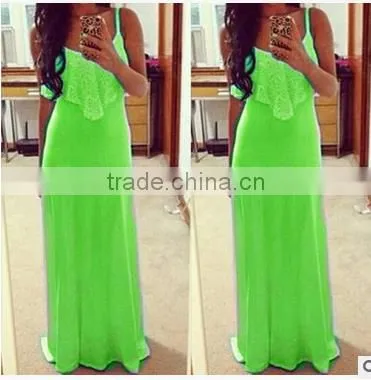 Onen Trade Assurance Instyles Summer Women Short Sleeve Shirt Style Chiffon Dresses for With Belt Plus Sizes 1455 Outlet f photo-4