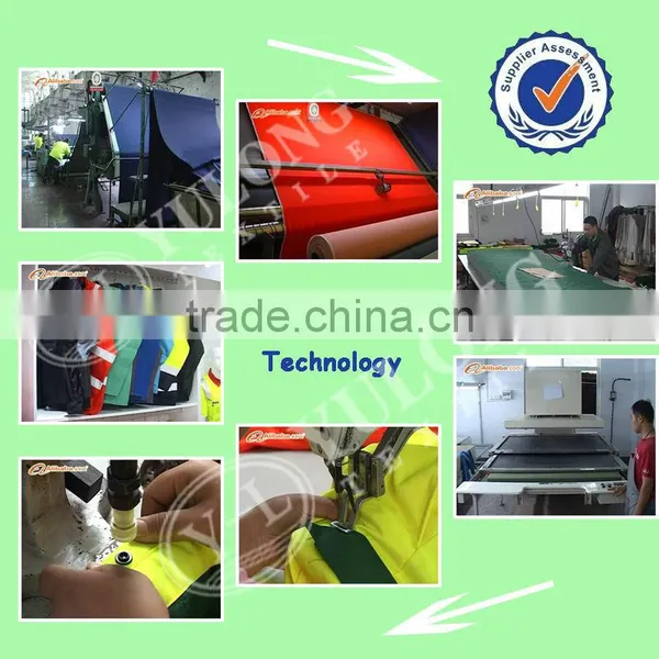 Wholesale China Cheap Polyester Cotton Reflective Blue Safety Vest photo-6