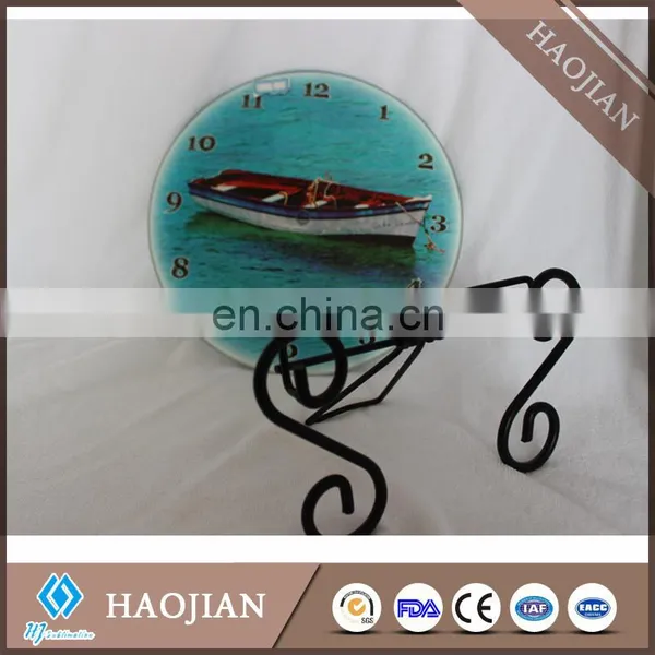 Sublimation Blank Tempered Glass Clock Face Glass Clock photo-2