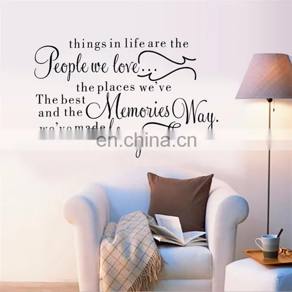 New Arrival 'things in Life' Wall Stickers Living Room or Home Decoration photo-2