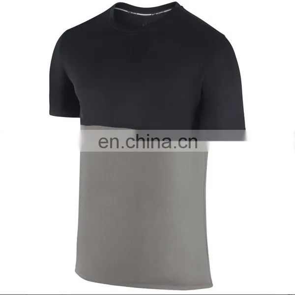 Yihao Trade Assurance 2015 TOP Quality Casual Wholesale T-shirts Distrbutor Summer T-shirt Contrast Color Cotton Men T-shirt photo-3
