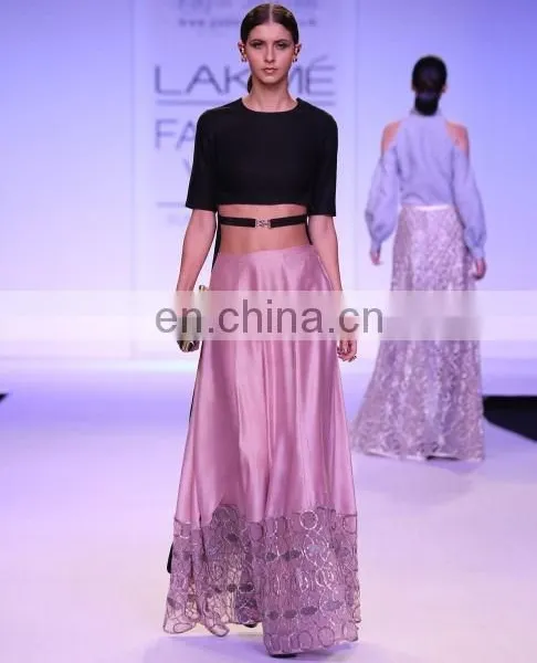 Crop Top and Skirt