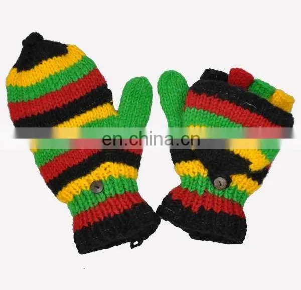 Rasta Scarves, Hats & Gloves Set photo-2