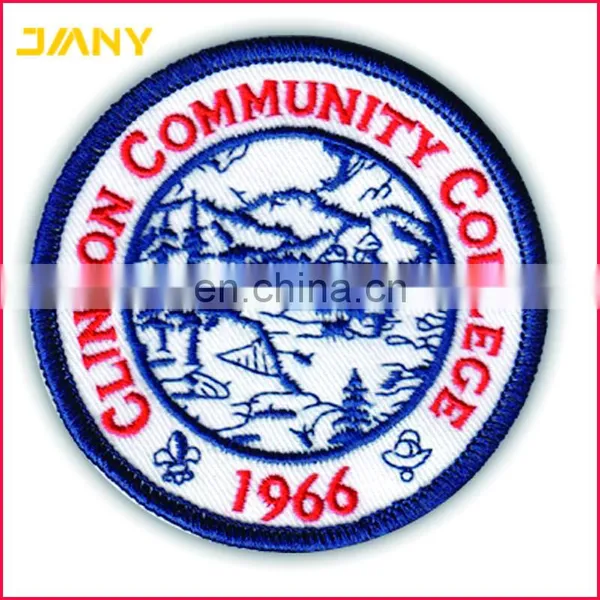 Custom Iron on College Embroidered Patches photo-3