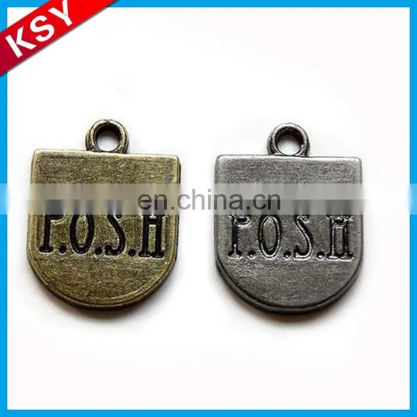 Oem Superior Quality Brand Logo Label Jeans Plate Metal Tag On Clothing photo-5