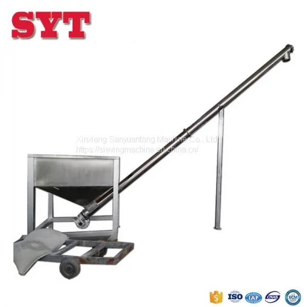 Feed Spiral Conveyor / Hopper Screw Feeder / Grain Augers Price photo-3
