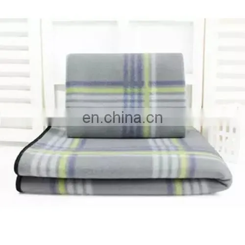 100% Polyester Cheap Polar Fleece Corean Moving Bernat Dubai Beach Blanket Yarn photo-3