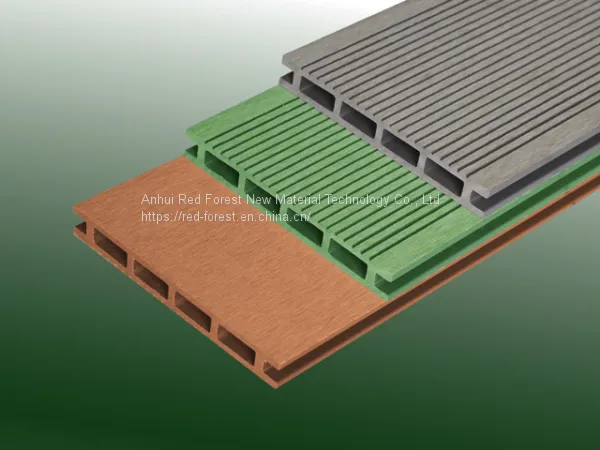 Green and Eco Friendly Wood Plastic Composite Floor