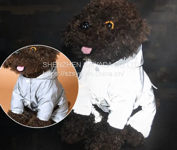 Pet Reflective Trench Coat (raincoat) photo-2
