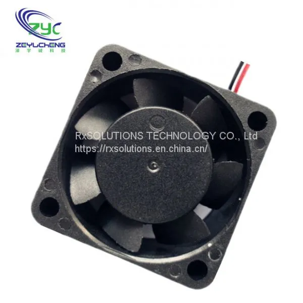 Best Selling DC 12Volt Small Sleeve Bearing Cooler Fan With 2wires With 2pin Plug photo-3