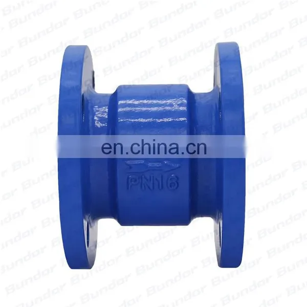 Bundor 4 Inch High Quality Ductile Iron Flange Connected Silencing Check Valve Price photo-2