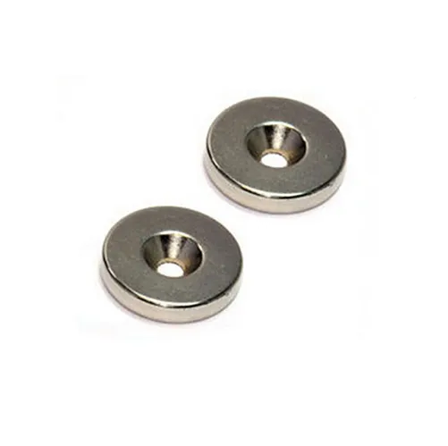 Custom-Made Permanent Round Countersunk NdFeB/Neodymium Magnet photo-3