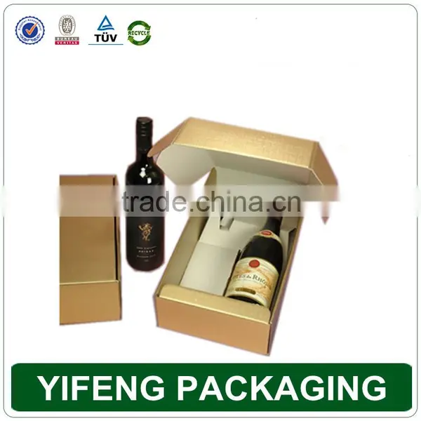 Luxury Custom Print Wine Box Packaging Cardboard Wine Gift Box photo-6