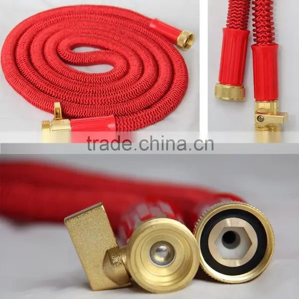 Best 25' Expanding Hose, Strongest Expandable Garden Hose on the Planet. Solid Brass Ends, Double Latex Core, photo-3