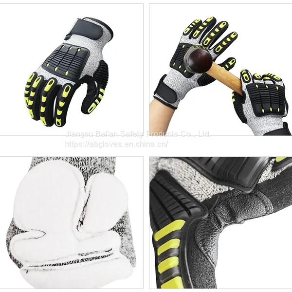 Oil and Gas Work Safety TPR Protective Glove TPR Impact Glove Oil and Gas Work Safety TPR Protective Glove TPR Impact Glove Oil and Gas Work Safety TPR Protective Glove TPR Impact Glove Oil and Gas Work Safety TPR Protective Glove TPR Impact Glove Oil and photo-2